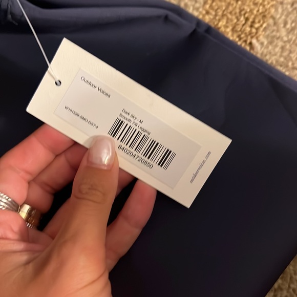 31. NWT Outdoor Voices Smooth 7/8 legging Dark Sky - Picture 4 of 5